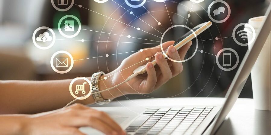 Internet Of Things Woman With Phone Original 900×600